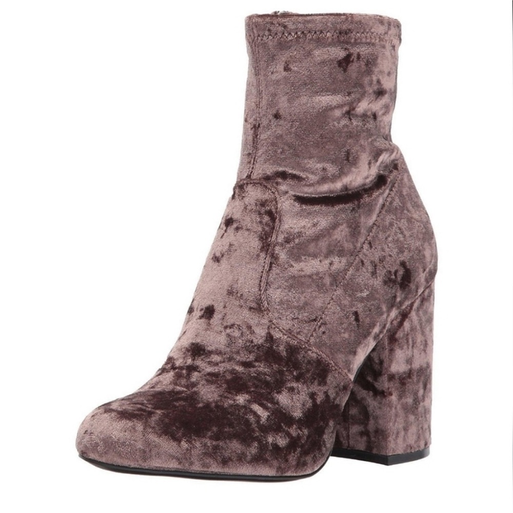 Steve Madden Velvet Ankle Boots